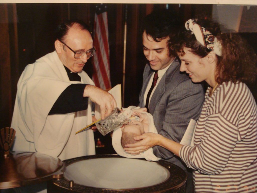 celebrating baptisms